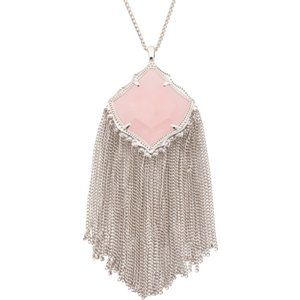 KENDRA SCOTT Rose Quartz Necklace KSN2
